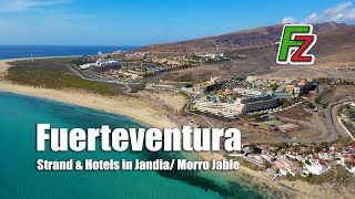 Fuerteventura Strand amp Hotels in Jandia amp Morro Jable Drohne 4K [upl. by Russel]