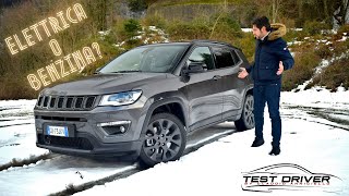 Prova Jeep Compass 4xe S 2021 ibrido plugin due motori e due anime ma con 240 cv [upl. by Bruno]