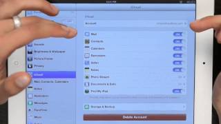 How to Sync Two iPad Computers  Tech Yeah [upl. by Cortie781]