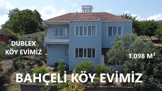 MUHTEŞEM KONUM  2 KATLI DUBLEX KÖY EVİ VE ARSASI 1098 M² ALANA SAHİP  MANYAS KIZIK  İLÇEYE 5 DK [upl. by Hpeosj958]