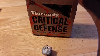 Hornady critical defense 9mm out of the Taurus g3c [upl. by Blair]