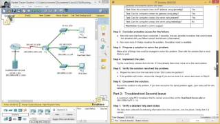 7329 Packet Tracer  Troubleshooting IPv4 and IPv6 Addressing [upl. by Tezzil]