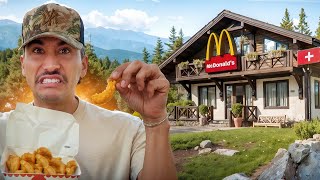 Eating At The Most Expensive McDonalds in The World Switzerland [upl. by Refinnaj403]