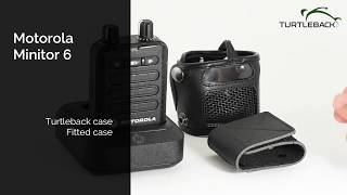 Motorola Minitor 6 Fitted Case By Turtleback Case [upl. by Annohsal182]