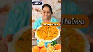 Orange🍊 Halwa😍👌🏻🤤 in 10min😯 orangehalwa malluvlogz [upl. by Gena216]