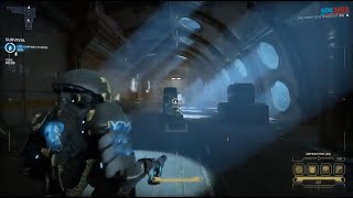 Warframe  First Look Necramech In Regular Mission Test Footage [upl. by Dulcy224]