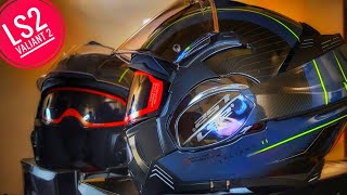 LS2 Valiant 2 Helmet New Graphics Unboxing RevZilla LS2HelmetsUS [upl. by Aruasor714]