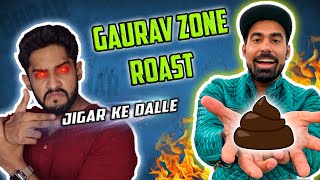 GAURAVZONE ROASTEXPOSE  THE BEST VLOGGER OF INDIA ⚫THUGESH [upl. by Haas]