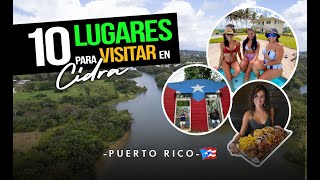 10 LUGARES para visitar en el pueblo de CIDRA PUERTO RICO 🇵🇷 [upl. by Riorsson115]