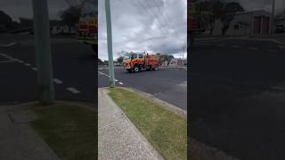 NSW Rural Fire Service  Urunga 1 Turning Out [upl. by Atsira]