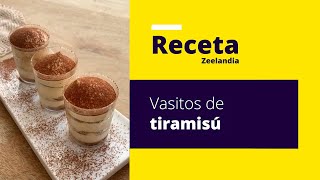 Vasitos de tiramisú un postre clásico italiano [upl. by Erlandson]