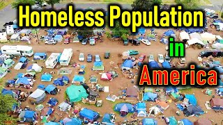 Homeless Population by State Latest Insights into US Homeless Crisis [upl. by Naitsirhk]