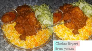 Jinsi ya kupika Biryani ya Kuku haraka na tamu Sana  mapishi rahisi ya biriani  chicken biryani [upl. by Zabrine860]