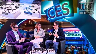 NEW Eyeglass Hearing Aids Essilor Luxottica Interview CES 2024 [upl. by Birgitta]