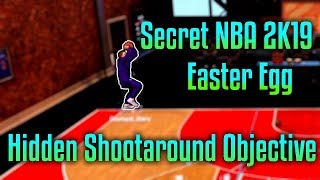 NBA 2K19 SHOOTAROUND EASTER EGG [upl. by Demetre477]