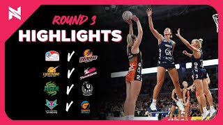 Suncorp Super Netball Highlights  Round 3 2023 [upl. by Willms]