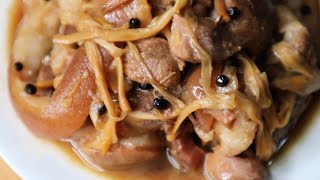 Recipe For Pork Pata  PINATISANG PATA NG BABOY [upl. by Leimad]