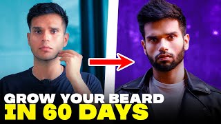 60 Days Beard Growth Challenge  How To Grow A Beard FAST for a Beardo Look  BeYourBest San Kalra [upl. by Aztin]