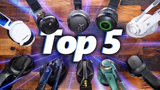 Top 5 Gaming Headsets of 2021 [upl. by Neirb]