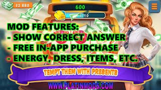 Campus Date Sim MOD APK  Free InApp Purchase  Show Correct Answer  Get Reward Slot Machine [upl. by Willey]