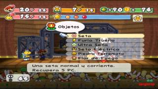 Paper Mario La puerta milenaria 100 Acto 3 El torneo 1034 [upl. by Artinak657]