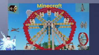 Minecraft I Build huge Ferris wheel 🎡 ￼ [upl. by Notsirhc781]