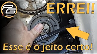 ERREI Esse é o jeito certo de Esticar a Correia Dentada do Motor AP  4K [upl. by Chere596]