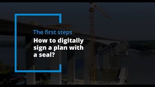 How to digitally sign a plan with a seal  ConsignO Desktop The first steps [upl. by Naus]