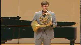 Saint Saens Morceau de Concert Timothy Bedard Horn [upl. by Mays]