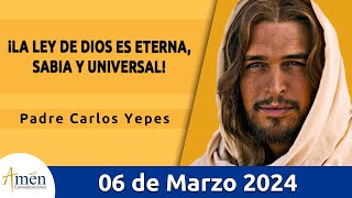 Evangelio De Hoy Miércoles 6 Marzo 2024 l Padre Carlos Yepes l Biblia l Mateo 5 1719 l Católica [upl. by Narcho773]