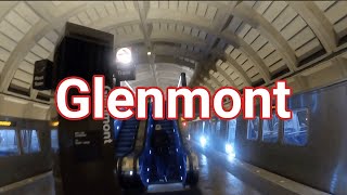 Glenmont MD Station  First Person View [upl. by Dougie]