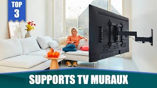 LES MEILLEURS SUPPORTS TV MURAUX  COMPARATIF [upl. by Nauqal660]