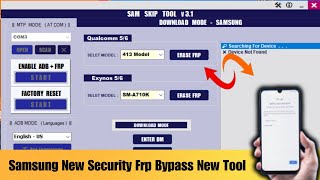 Samsung Frp Bypass Tool New  Android 11121314 Frp Bypass New Method  Download Mode [upl. by Adliw]