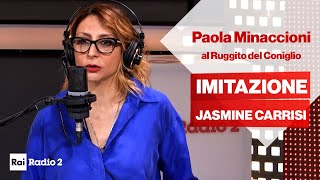 Paola Minaccioni imita Jasmine Carrisi al Ruggito del Coniglio [upl. by Grote]