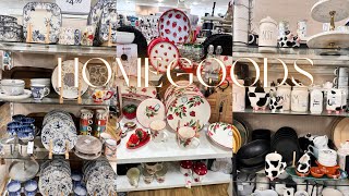 HOMEGOODS SHOP WITH ME  NEW KITCHEN DECOR AND DINNERWARE 2024 [upl. by Lorrie]