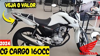 Honda CG CARGO 160CC preço atualizado no Nordeste [upl. by Kiel]