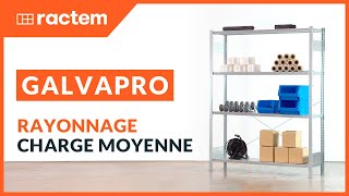 Rayonnages métalliques GalvaPro pour charges moyennes [upl. by Ettenal]