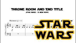 Throne Room and End Title  Star Wars [upl. by Christyna74]