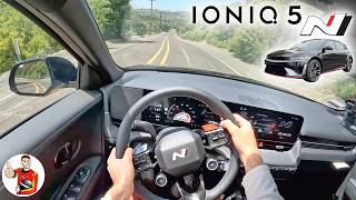 Hyundai Just Made the First Enthusiast EV  IONIQ 5 N Drive Review POV [upl. by Bakki]