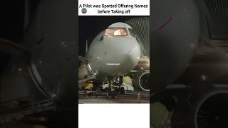 Pilot spotted offering Prayer before Takeoff shorts viral youtubeshorts [upl. by Lutero566]