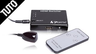 Tuto  Brancher plusieurs consoles sur un port HDMI Switch HDMI [upl. by Nonnaehr]