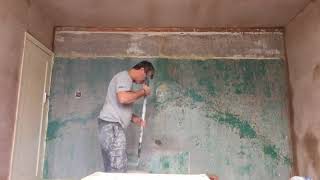 How to PVA a wall before Plastering [upl. by Narmak]