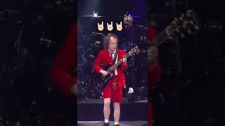 ACDC Thunderstruck intro live with Axl Rose shorts heavymetal [upl. by Resaec]