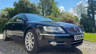 Volkswagen Phaeton Review a budget Bentley [upl. by Dacie821]