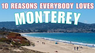 10 MUSTSEE Spots in MONTEREY BAY CA [upl. by Eiznil]