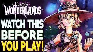 TINY TINAS WONDERLANDS  12 Important Things You Need To Know Before You Play [upl. by Lovash611]