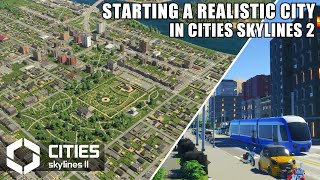 Cities Skylines 2 Gameplay  Starting a REALISTIC City From Scratch  Riverview EP1 [upl. by Oicor]