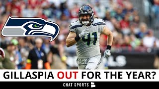 Seahawks Sign Godwin Igwebuike  Cullen Gillaspia Injury Update  Seahawks News amp Rumors [upl. by Ellebanna]