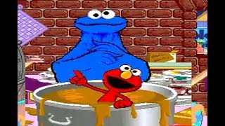 Elmos Get Set To Read Cooking With Cookie [upl. by Esorylime]