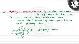 Which of the following biphenyl is optically active 1 2 3 4 [upl. by Agni784]